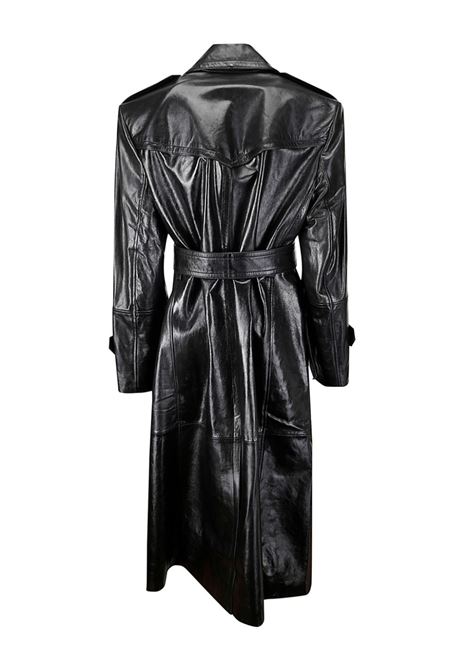 Trench in nappa alfeo in nero Maxmara sportmax - donna MAXMARA SPORTMAX | 2422476013600001